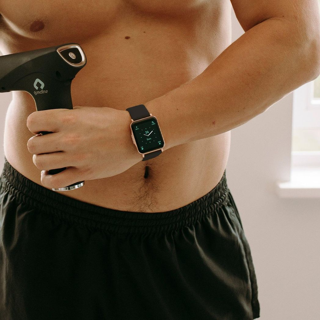 Gymcline Ciro Fitness Tracker with 25 Sports Modes, Heart Rate & IP68 Waterproof – Navy