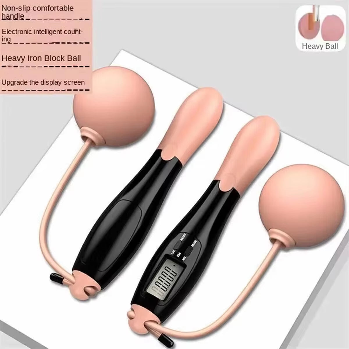 Cordless Jumping Ropeless Skipping Rope Fiess Jump