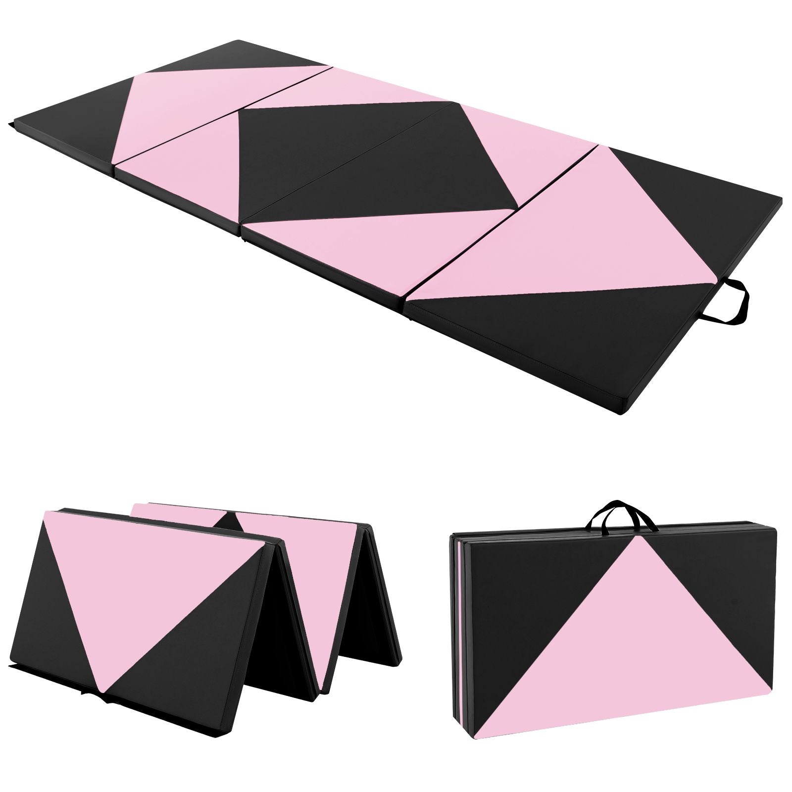 240 cm PU Leather Folding Gymnastics Mat