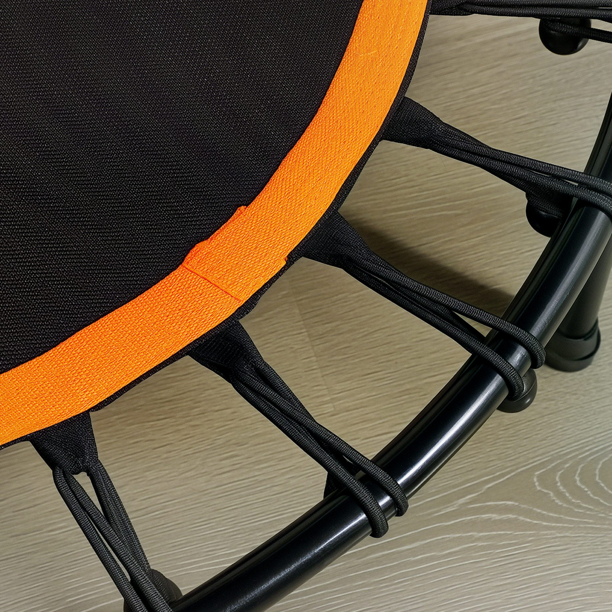 40" Mini Fitness Trampoline with Adjustable Handle – Orange