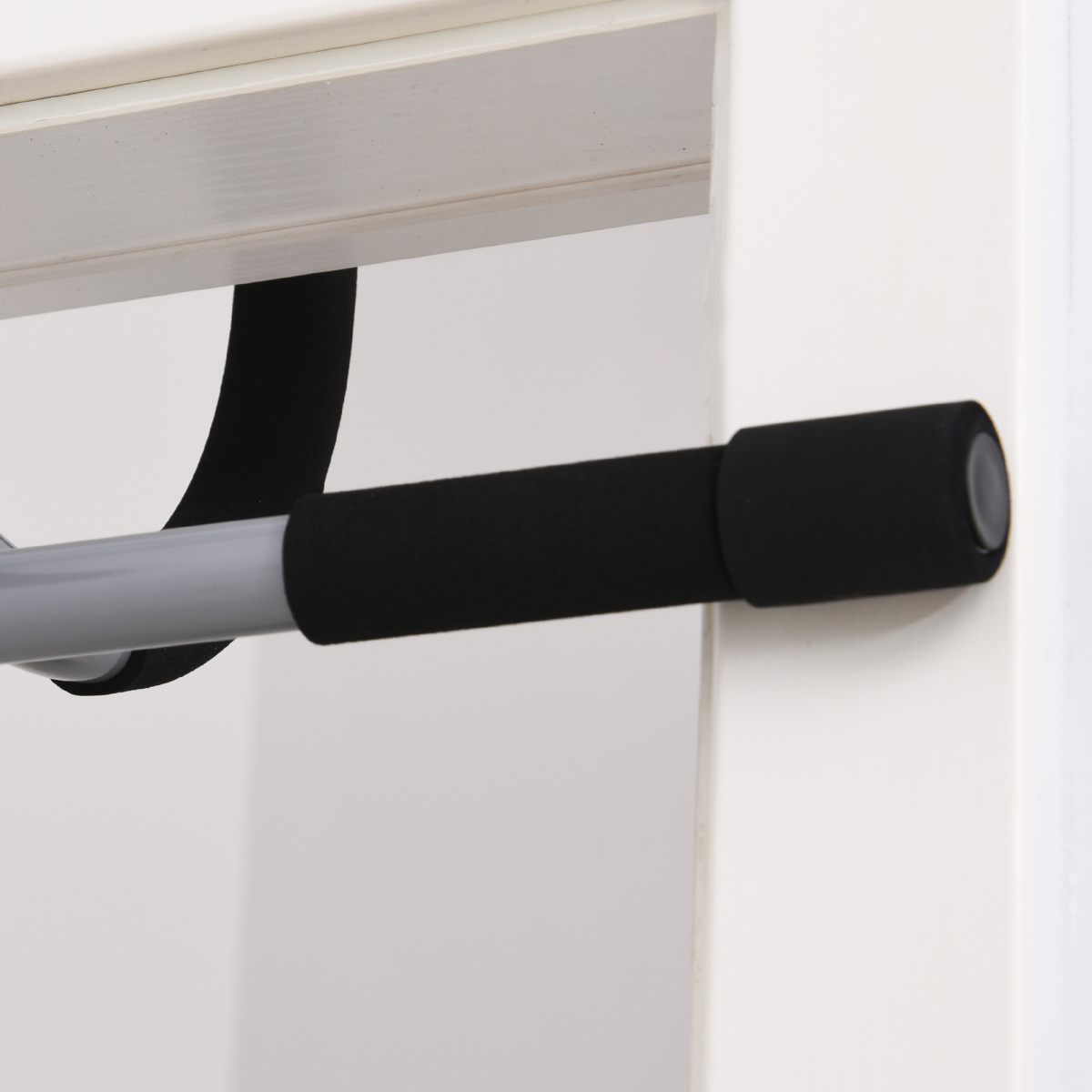 Transform Your Home Gym: HOMCOM Adjustable Door Pull-Up Bar for Total Upper Body - All Round Fitness