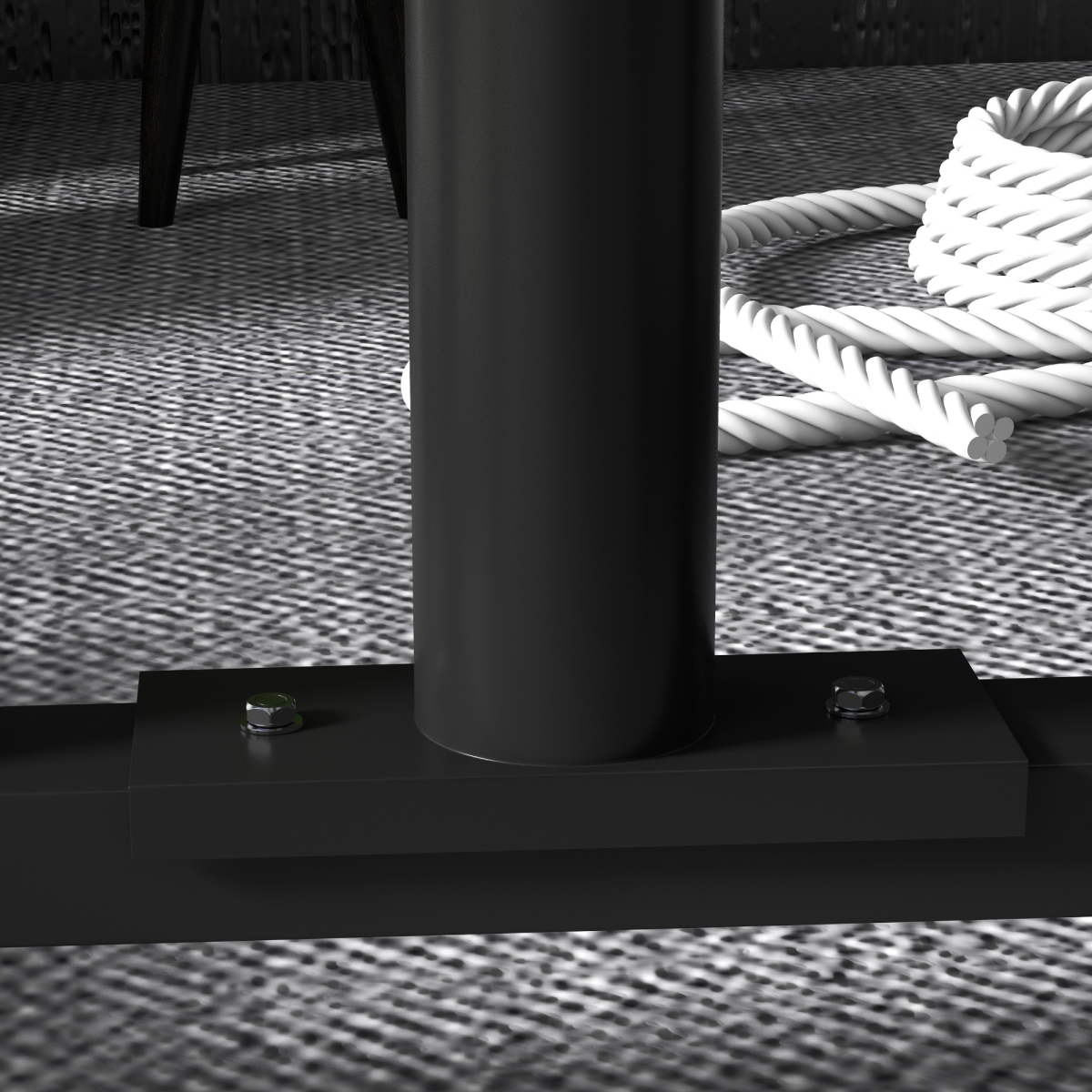 Olympic Weight Plate Rack with Wheels & Safety Clamps – Holds up to 220kg