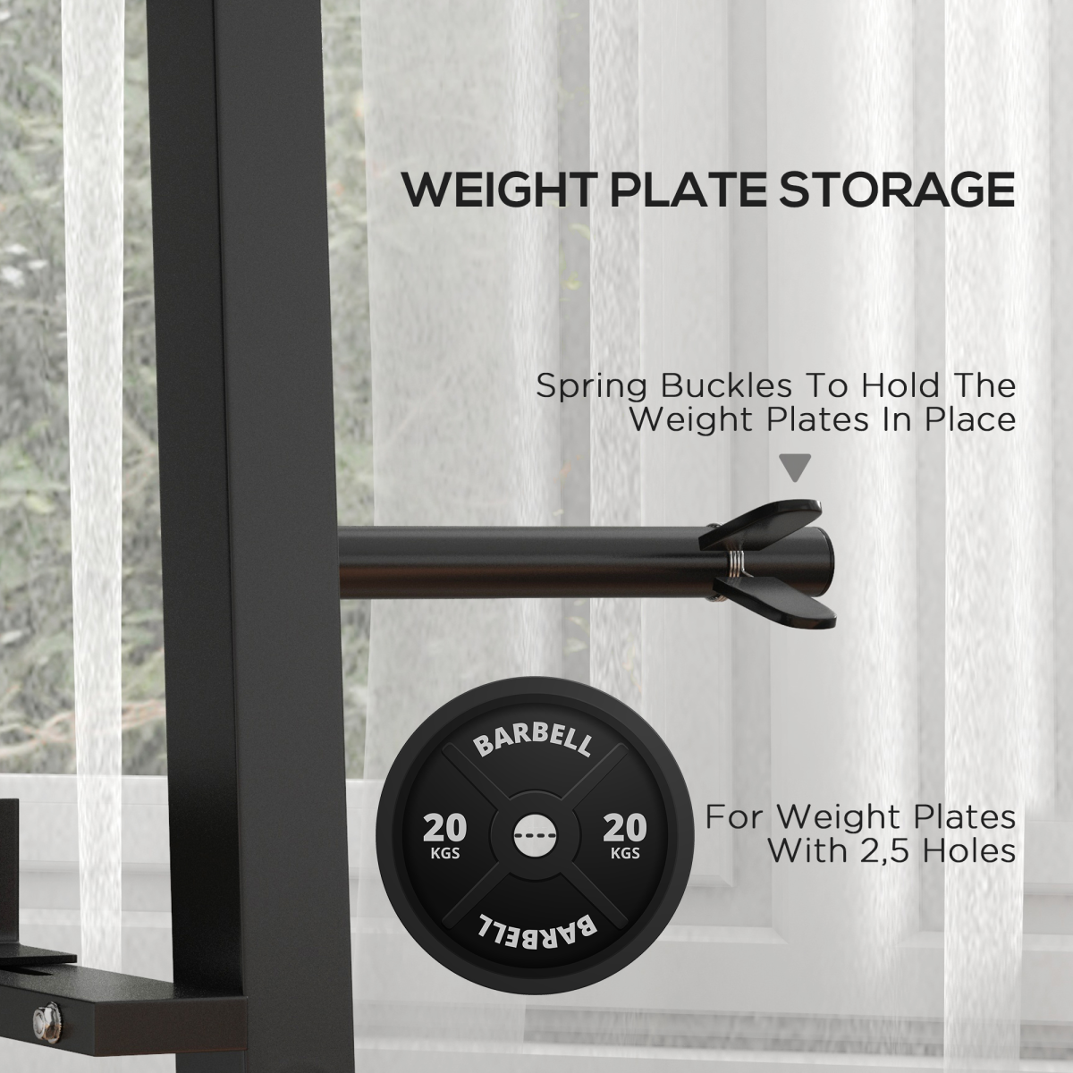 3-Tier Dumbbell Rack for Dumbbells, Kettlebells, Weight Plates & Barbells – Heavy Duty Steel Storage (Rack Only)