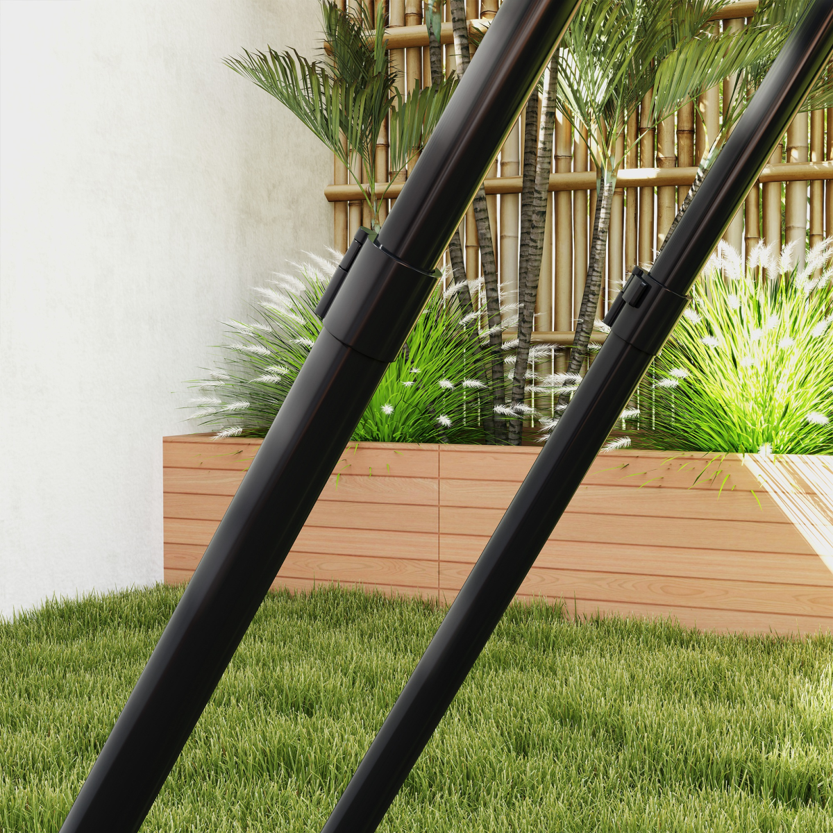 Football Training Rebounder Net – Adjustable Angles, Multi-Sport Practice Aid (Black) - All Round Fitness