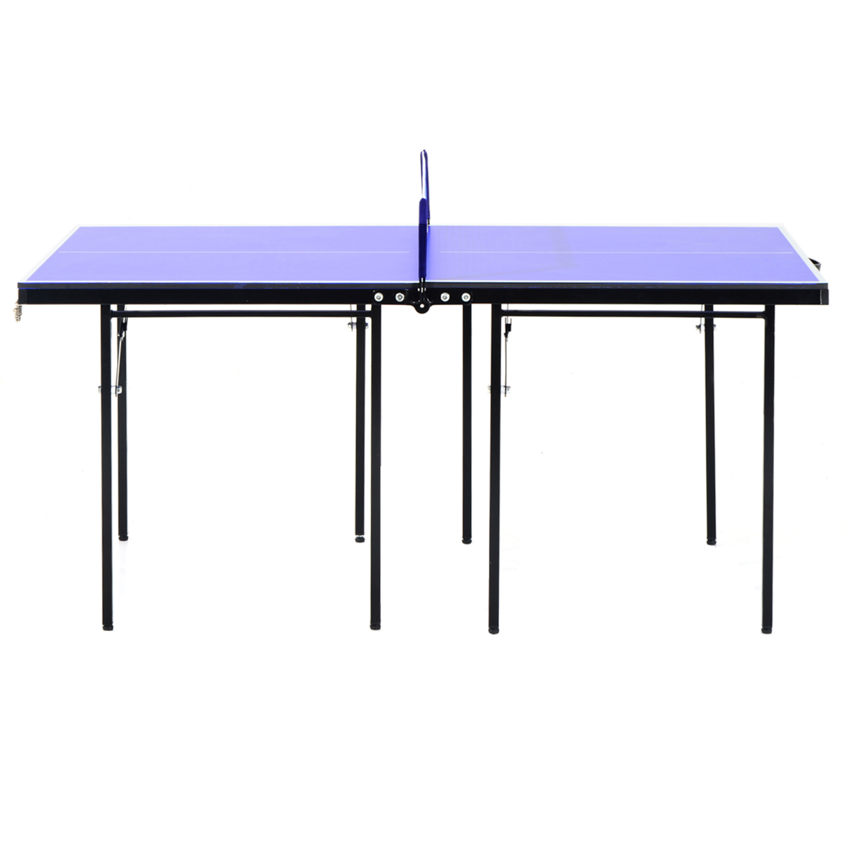 Portable Folding Mini Table Tennis Set - Fun Game for Family & Friends! - All Round Fitness