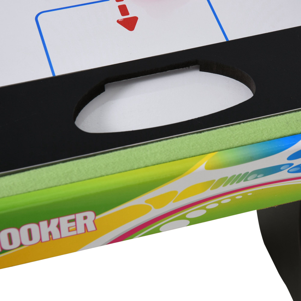 4-in-1 Foldable Game Table – Football, Table Tennis, Hockey & Pool for Home Entertainment