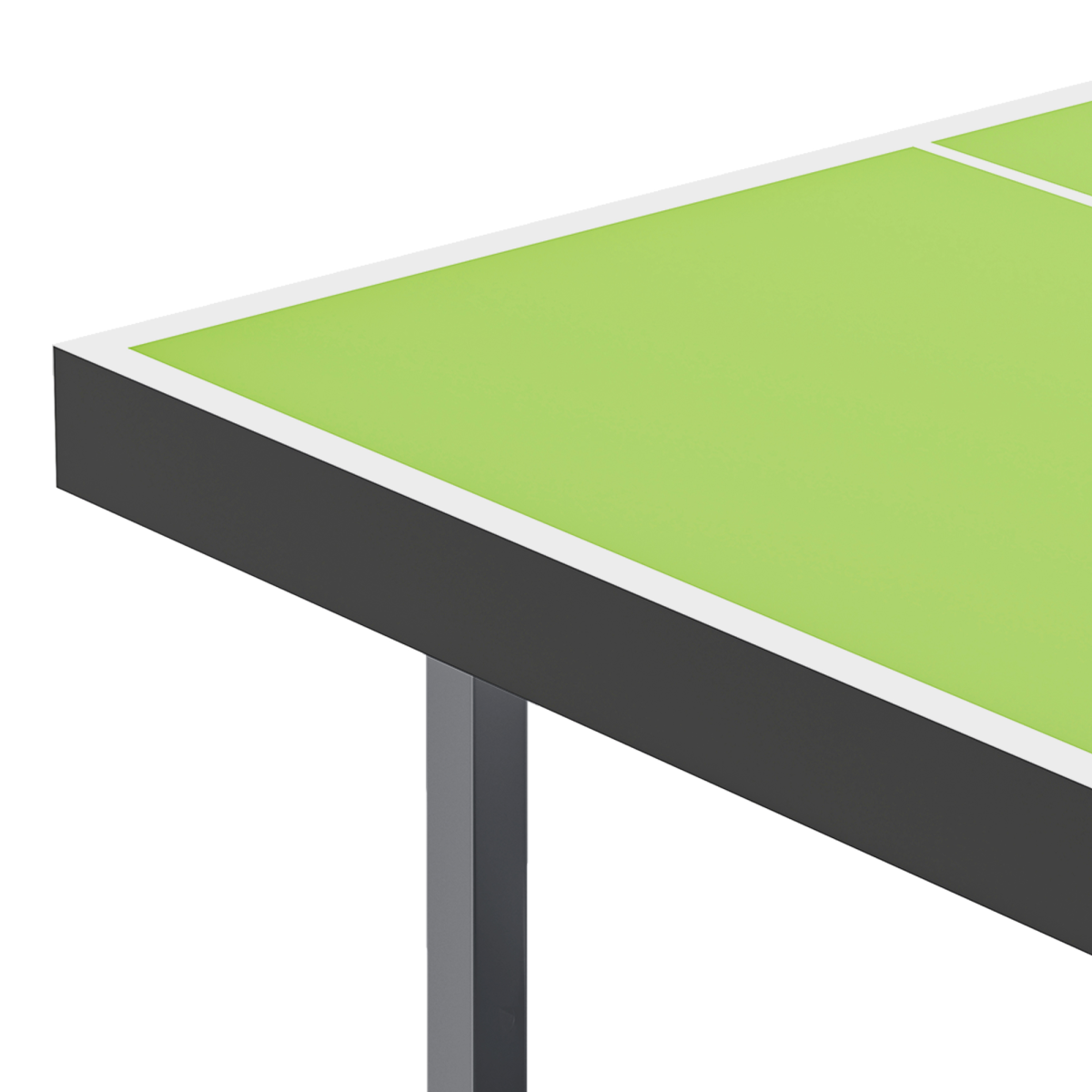 182cm Foldable Table Tennis Table with Net – Compact Indoor Ping Pong, Green