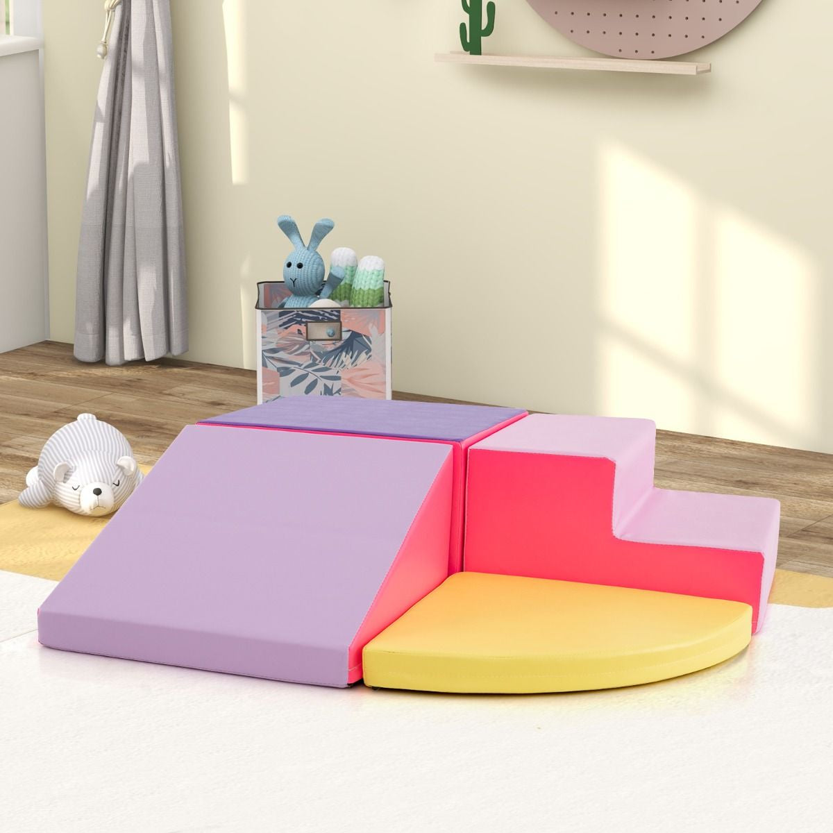 4-Piece Infant Foam Climbing and Crawling Play Set