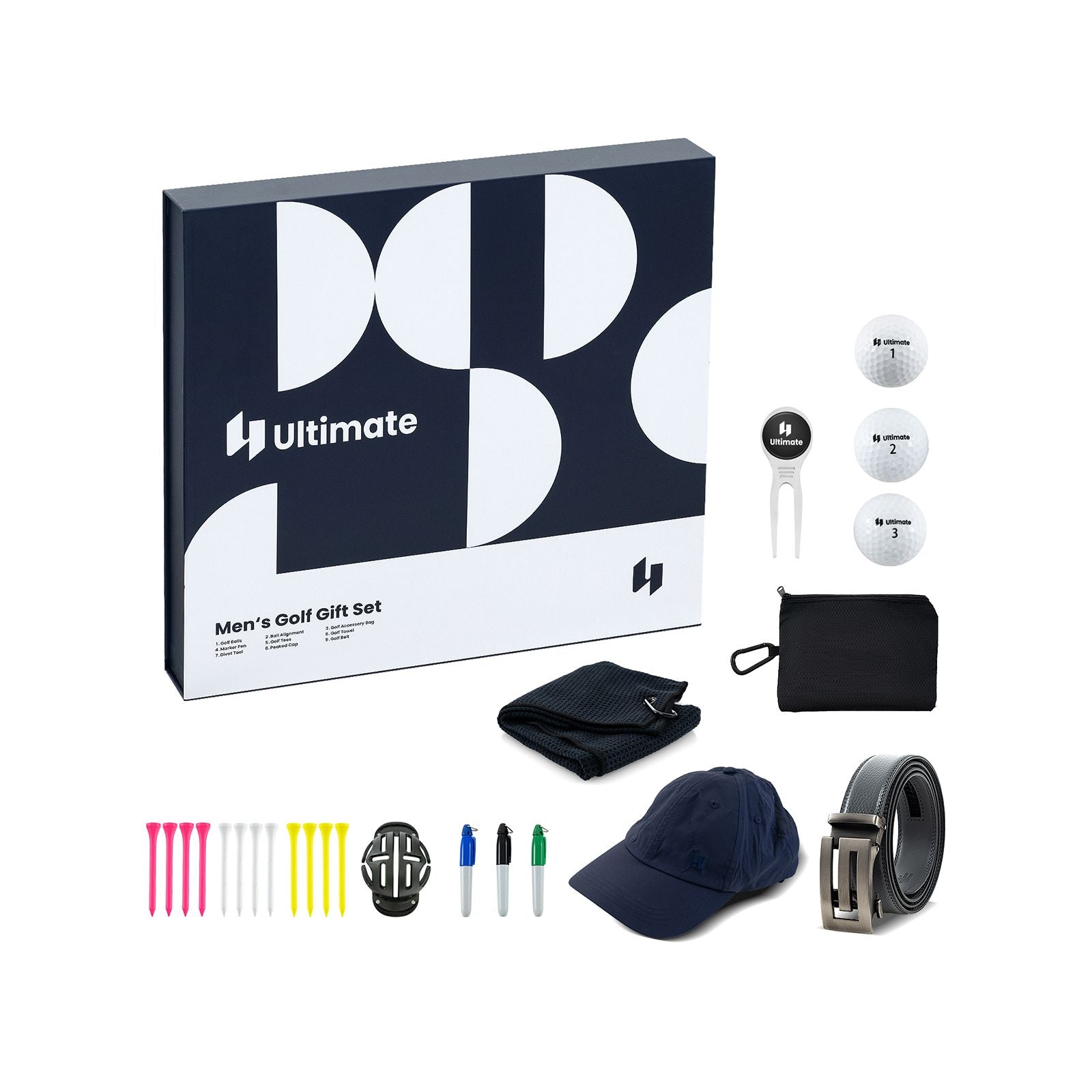 Premium Golf Accessories Gift Set for Men and Women