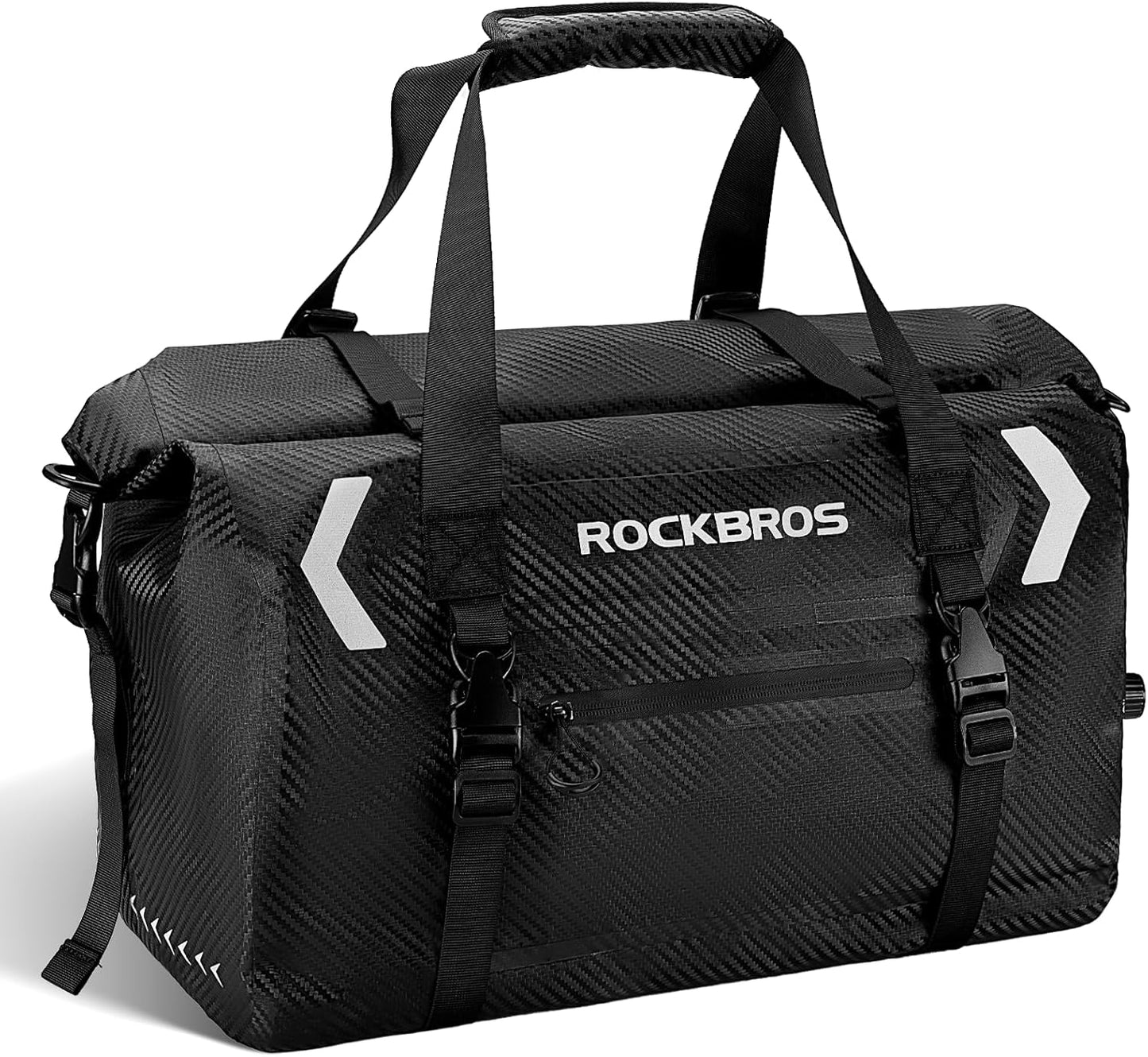 Motorcycle Tail Bag – 100% Waterproof PVC Luggage Bag with Shoulder Strap | Rear Seat, Saddle & Travel Bag for Motorcycling, Cycling & Outdoor Sports (20L / 30L / 40L / 60L)