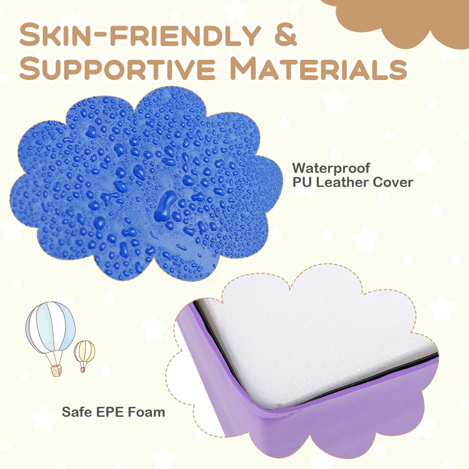 Infant and Toddler Climbing and Crawling Foam Block Play Set