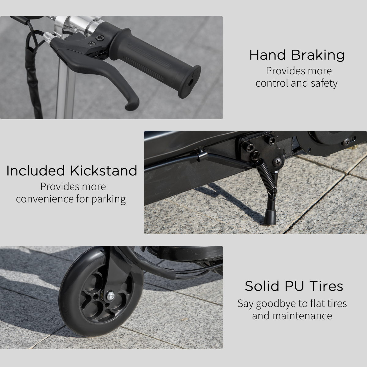 Adventure Ready: HOMCOM Folding Electric Scooter for Kids 7-14, Adjustable Speed! - All Round Fitness