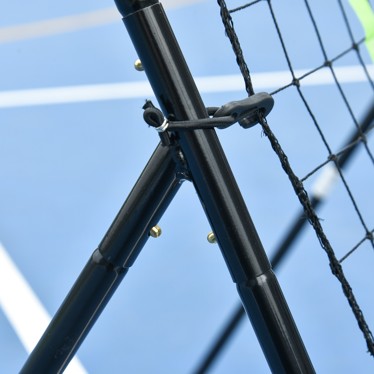 Rebounder Net with Target Zone – Kickback Training Equipment for Baseball & Ball Games - All Round Fitness