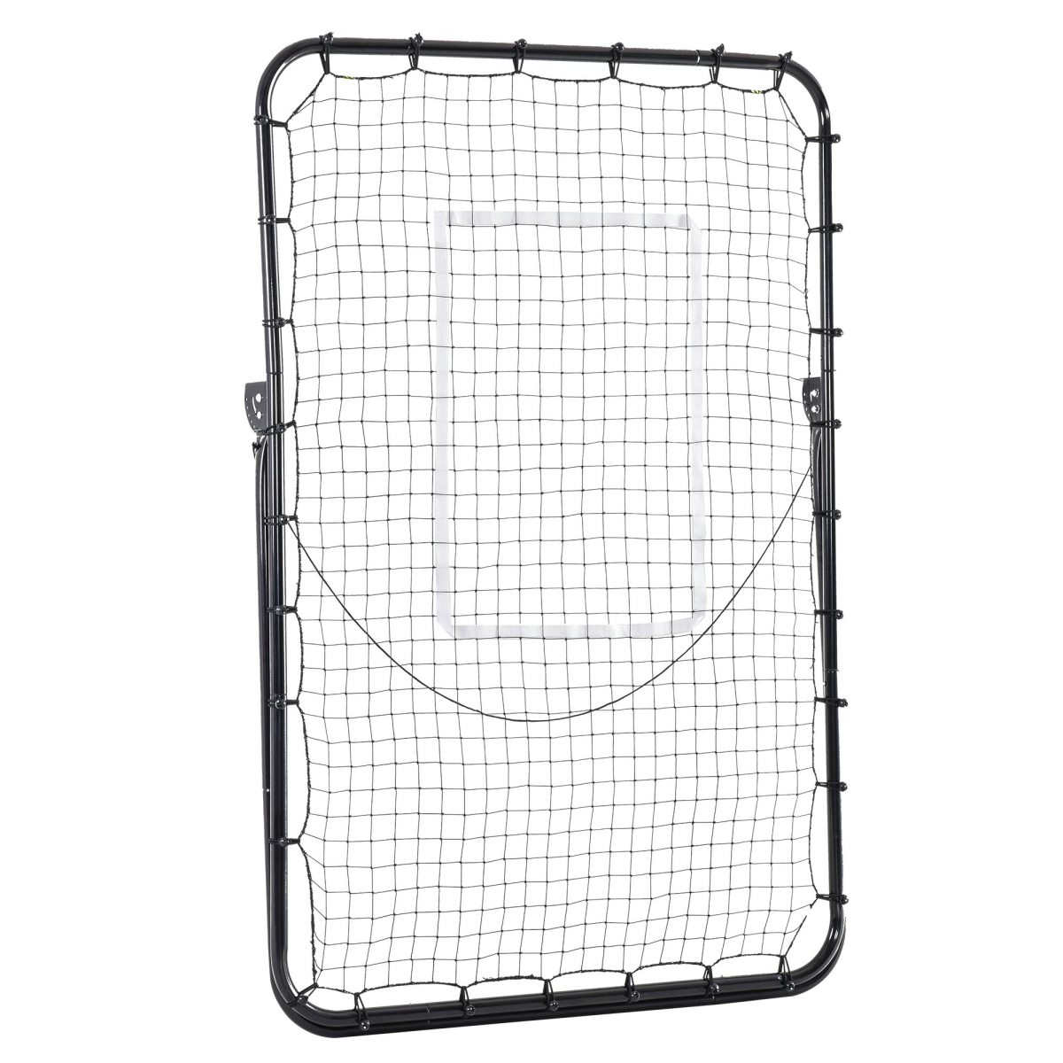 Adjustable Foldable Football Rebounder Net with Target Zone by HOMCOM - All Round Fitness