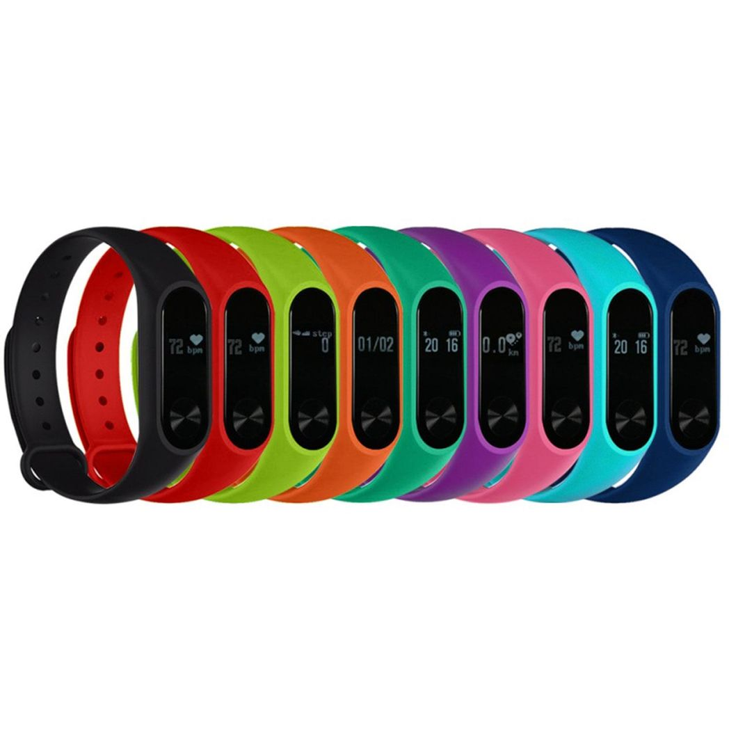 Aquarius AQ112 Red Fitness Tracker with Heart Rate Monitor & All-Day Activity Tracking