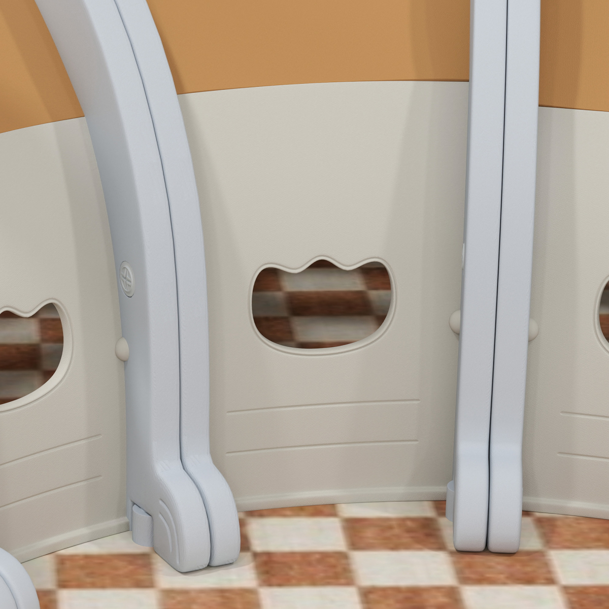 AIYAPLAY Kids Play Tunnel – Monkey Design Crawl & Climb Toy, Indoor/Outdoor, Brown