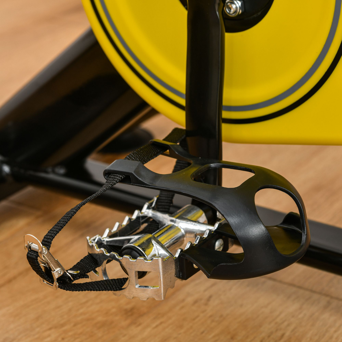 Exercise Bike with 6kg Flywheel & Belt Drive – Adjustable Resistance, LCD Monitor, 150kg Max Load - All Round Fitness