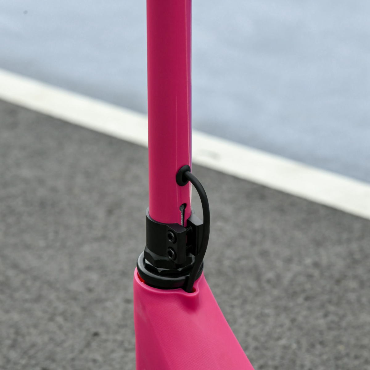 Pink 120W Electric Scooter w/ Battery Display & Rear Brake – Ride in Style! - All Round Fitness