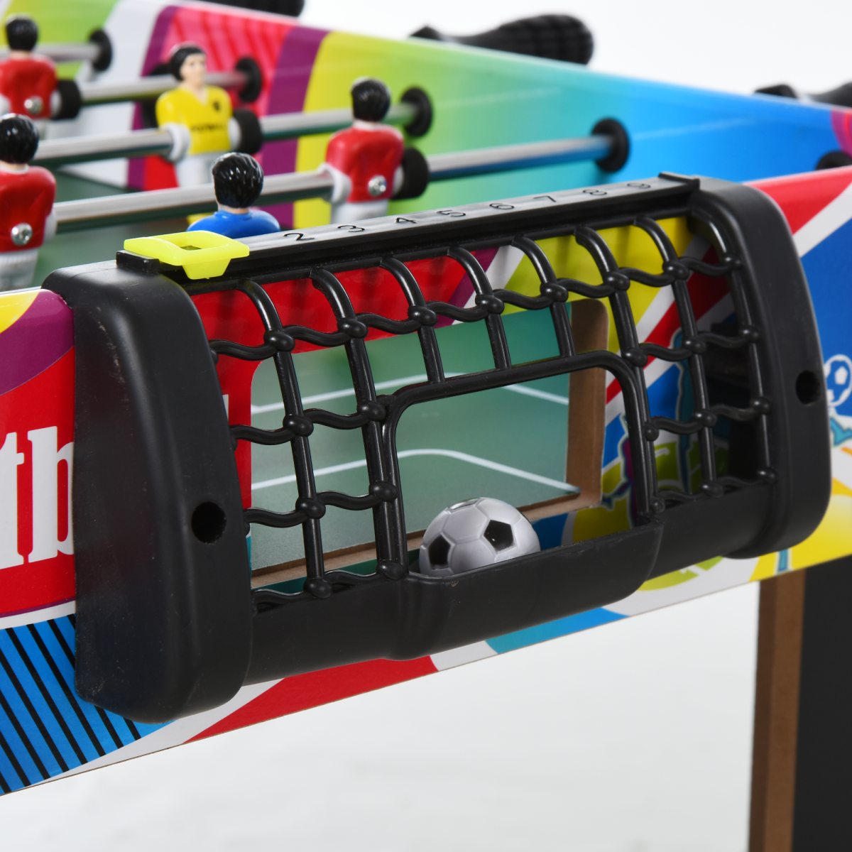 Classic 2.8FT Football Table - Ultimate Pub Game for Home Fun & Competition! - All Round Fitness