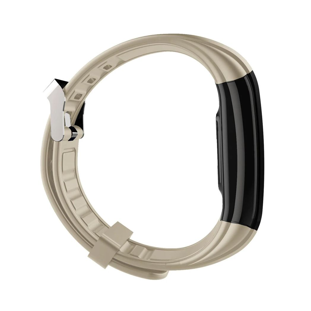 Gymcline Vesper Fitness Tracker w/ Body Temperature, Heart Rate & Sleep Monitoring – Cream