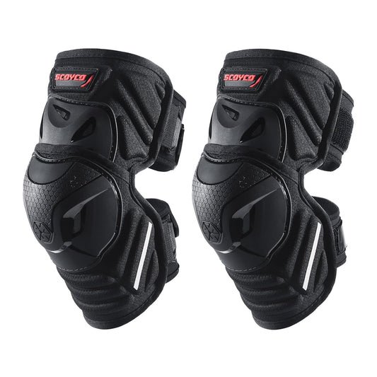 CE Level 1 Motorbike Knee Pads for Adults – Multi-Sport TPU Shell Protective Gear for Motocross, E-Bike, Skateboarding, Roller Skating, Scooter & MTB