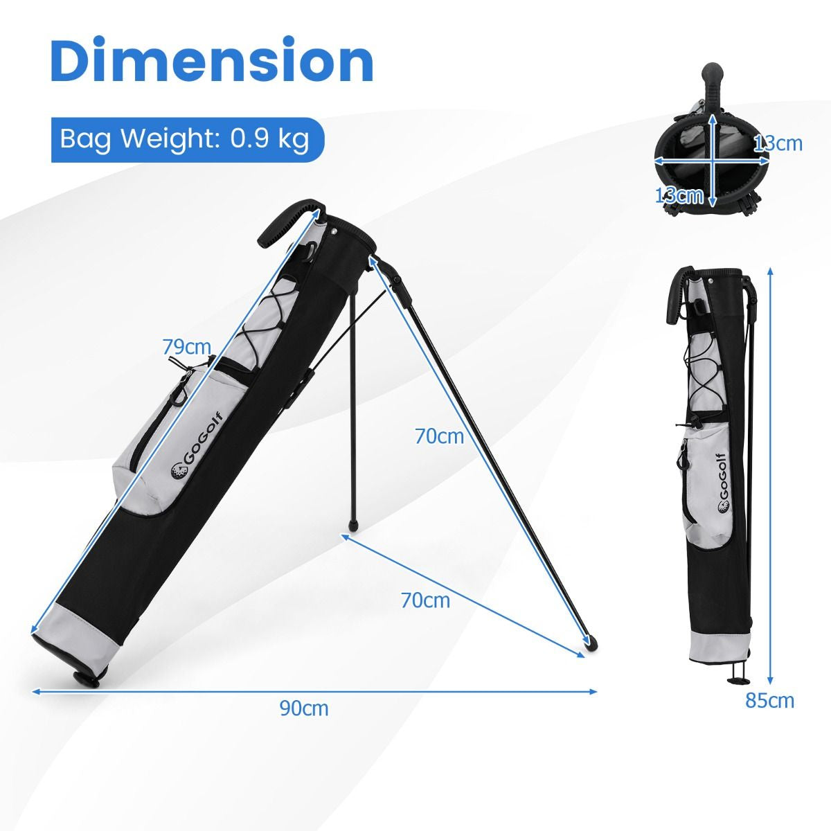 Premium Lightweight Golf Bag for Driving Range Use