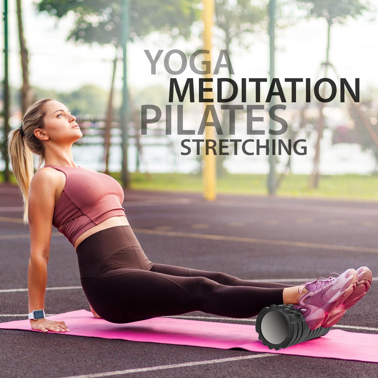 Ultimate Yoga Foam Roller - Soothe Soreness, Enhance Recovery, Lightweight Design - All Round Fitness