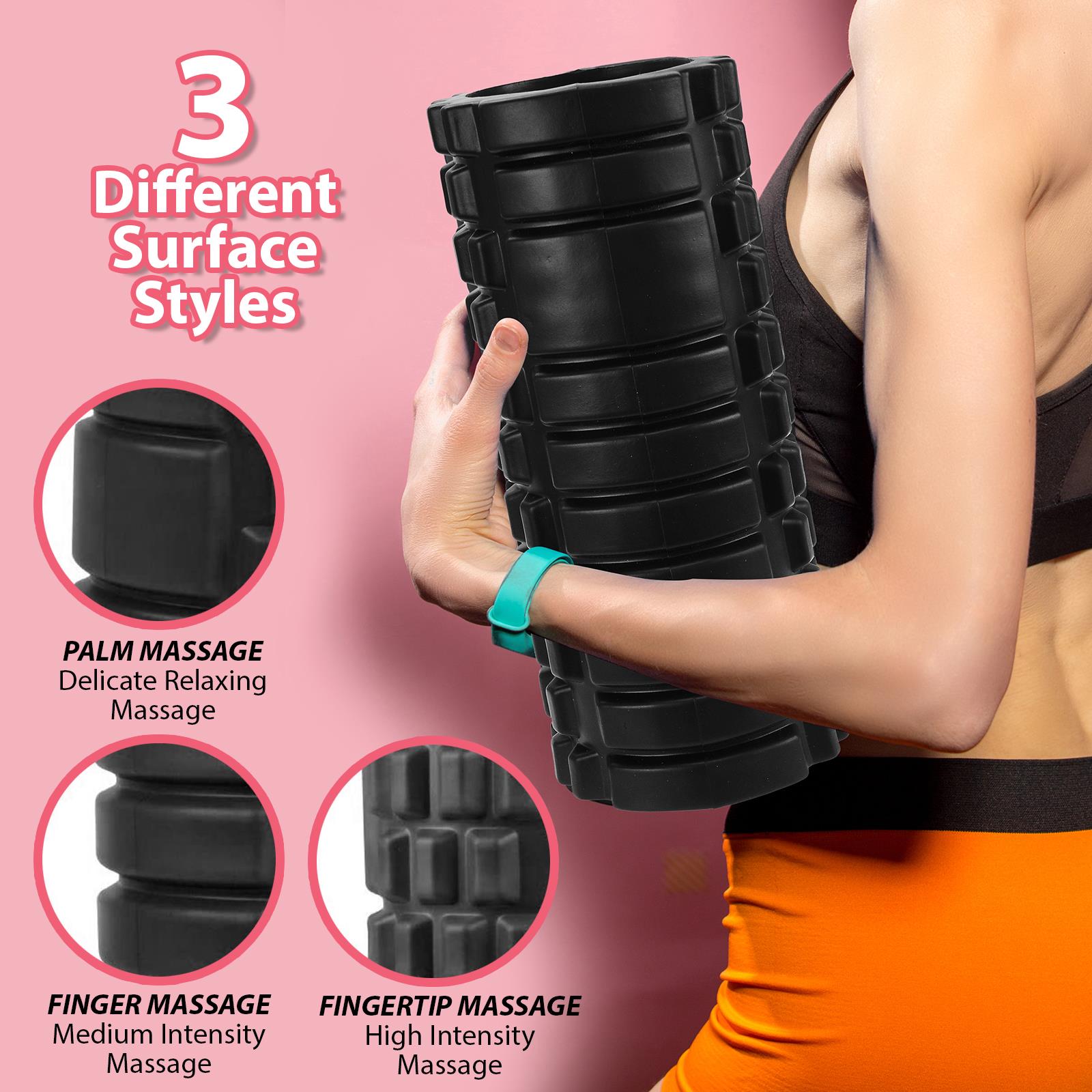 Ultimate Yoga Foam Roller - Soothe Soreness, Enhance Recovery, Lightweight Design - All Round Fitness