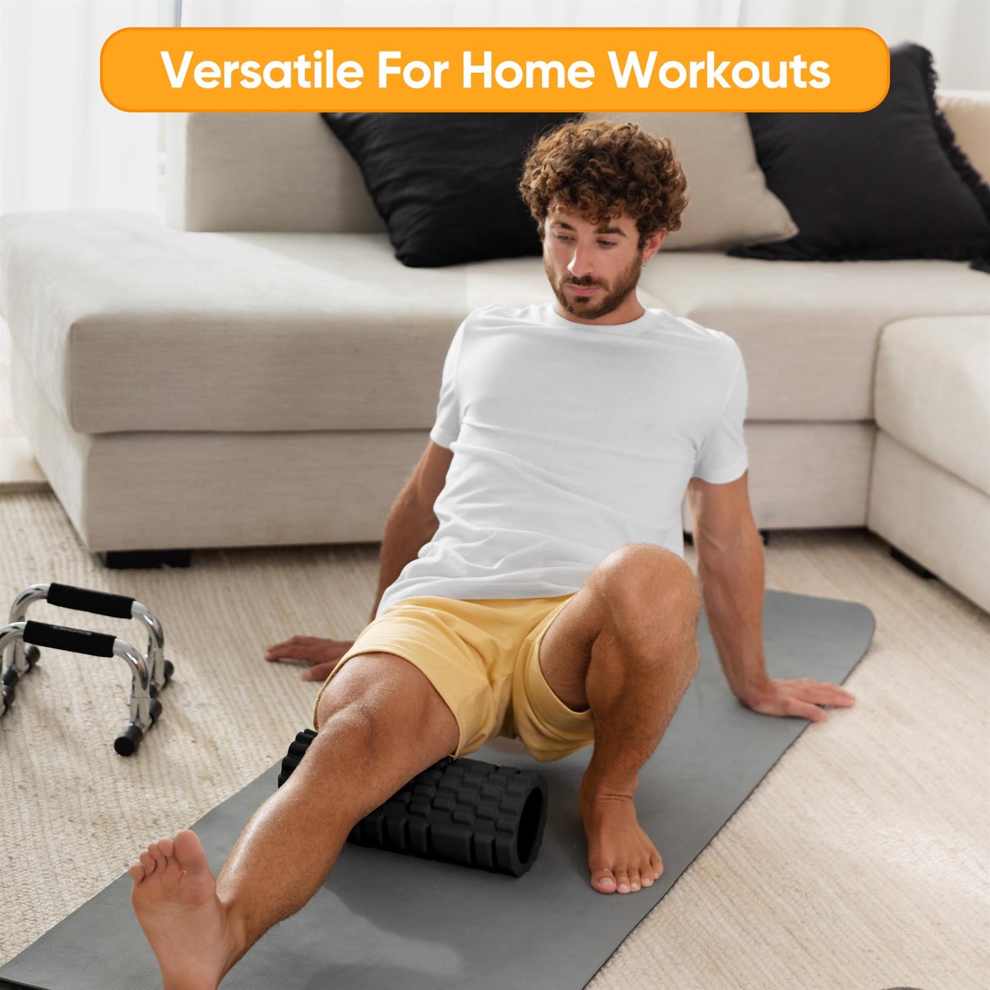 Ultimate Yoga Foam Roller - Soothe Soreness, Enhance Recovery, Lightweight Design - All Round Fitness