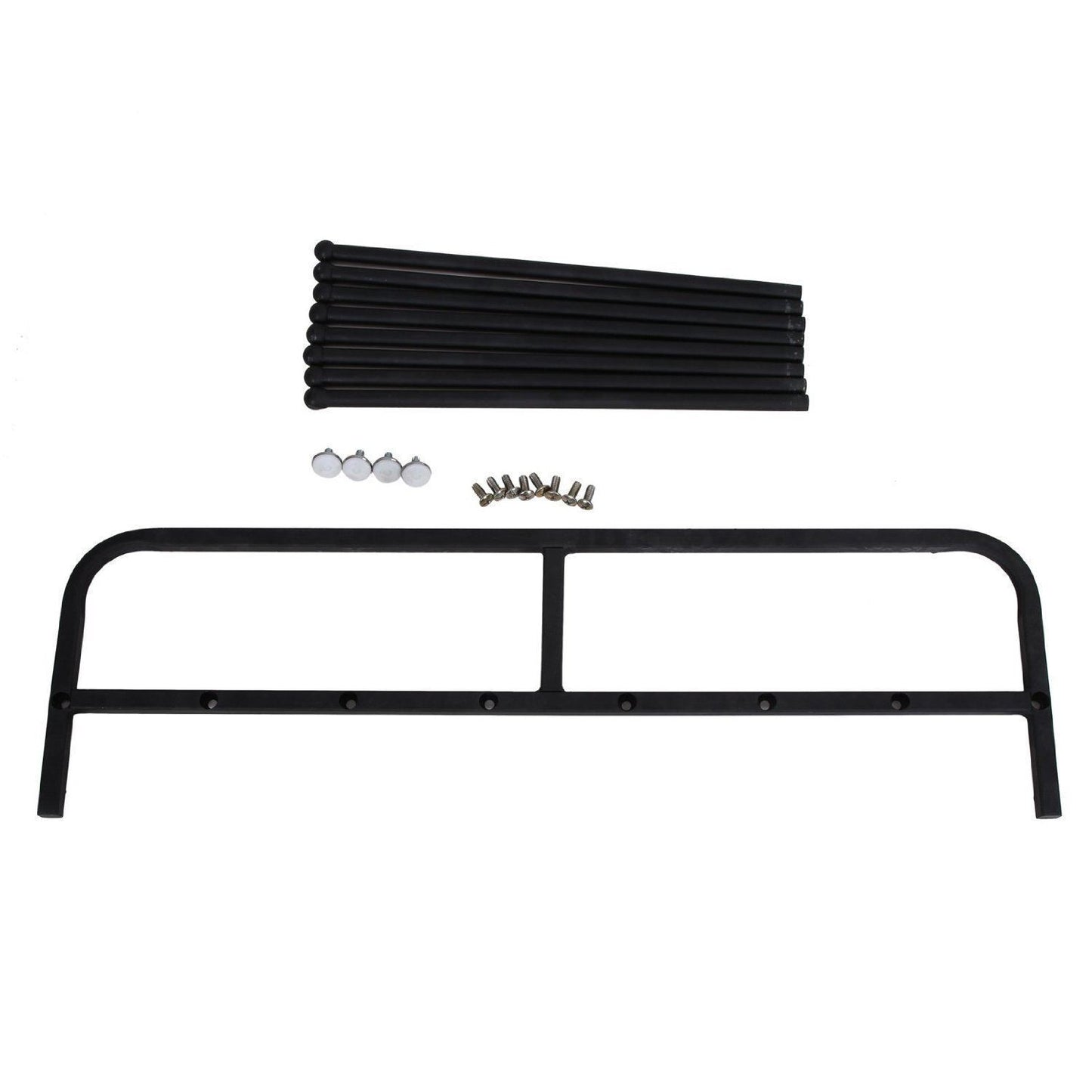 Black Metal Boot Rack – 4 Pair Welly & Shoe Storage Stand, Powder-Coated Steel