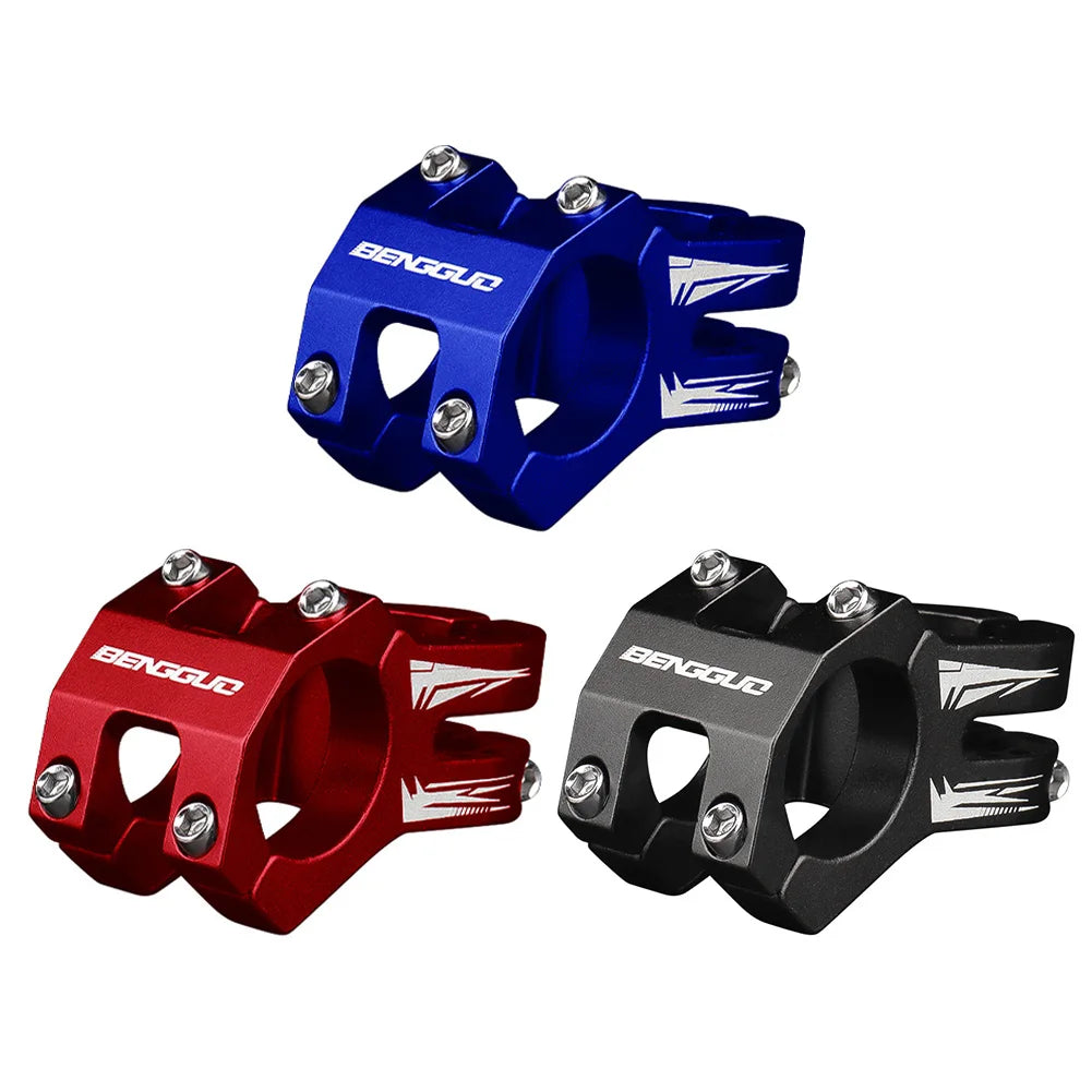 31.8 Stem MTB Stem Aluminum Alloy Short Handlebar Stem MTB Bike Handlebar Stem for Most Bicycle Road Bike MTB BMX Fixie Gear