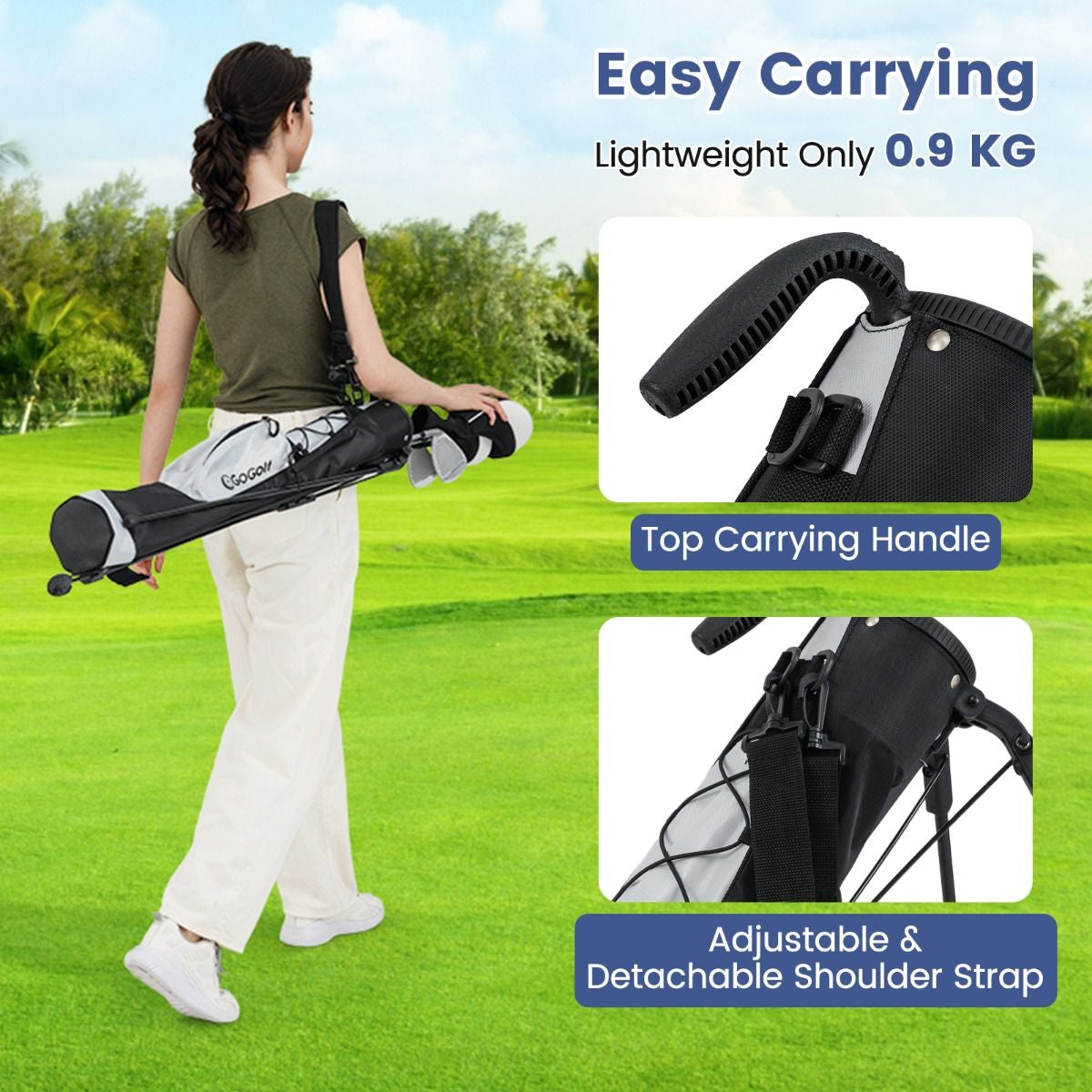 Premium Lightweight Golf Bag for Driving Range Use