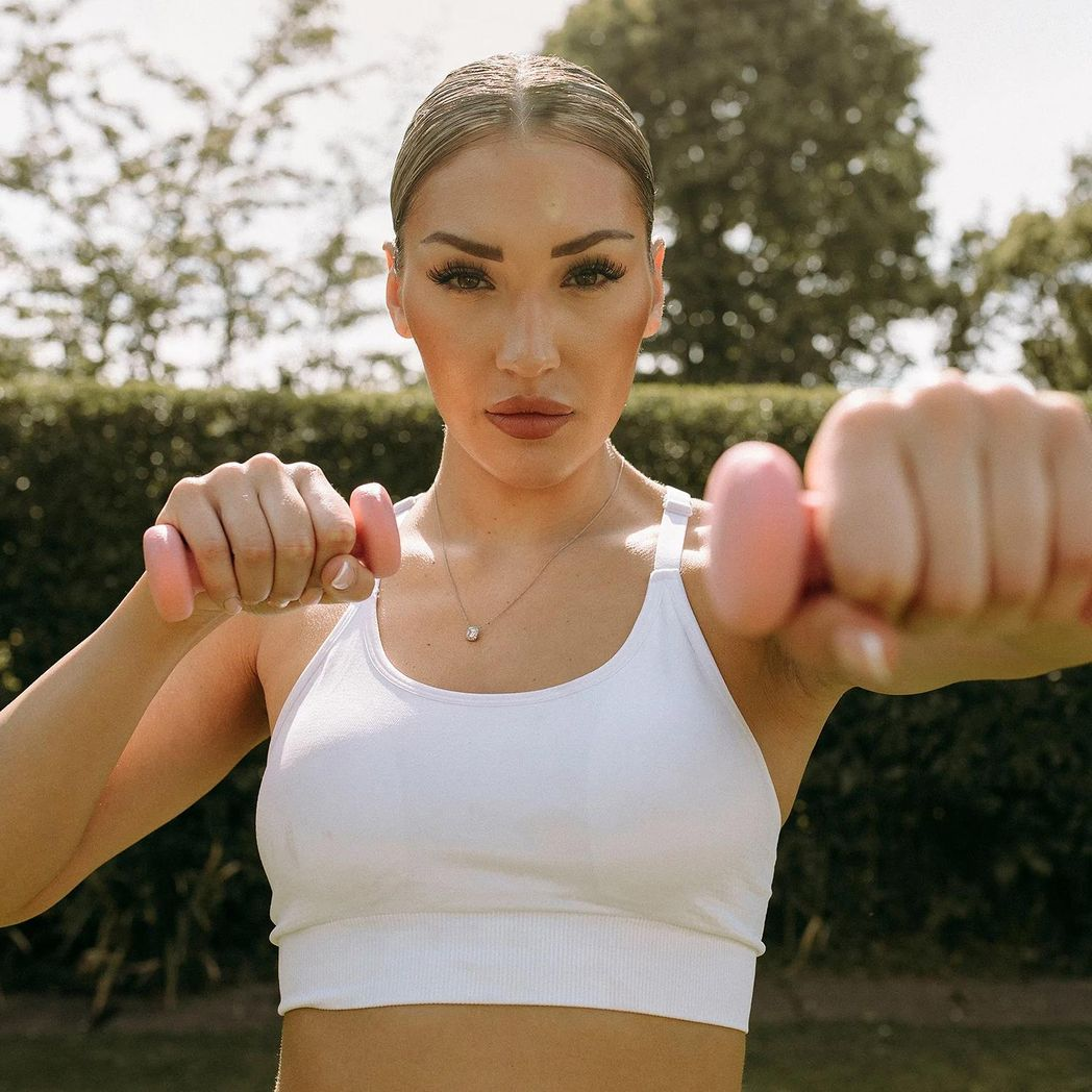 Gymcline Dumbbell Set 6KG – Multicoloured Vinyl Weights for Beginners & Cardio Training