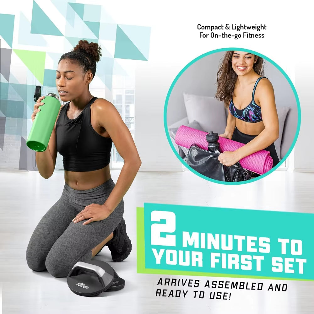 Push up Bars You Will Feel Less Wrist Pain than When Doing Normal Pushups Very Sturdy and Won’T Slide Around