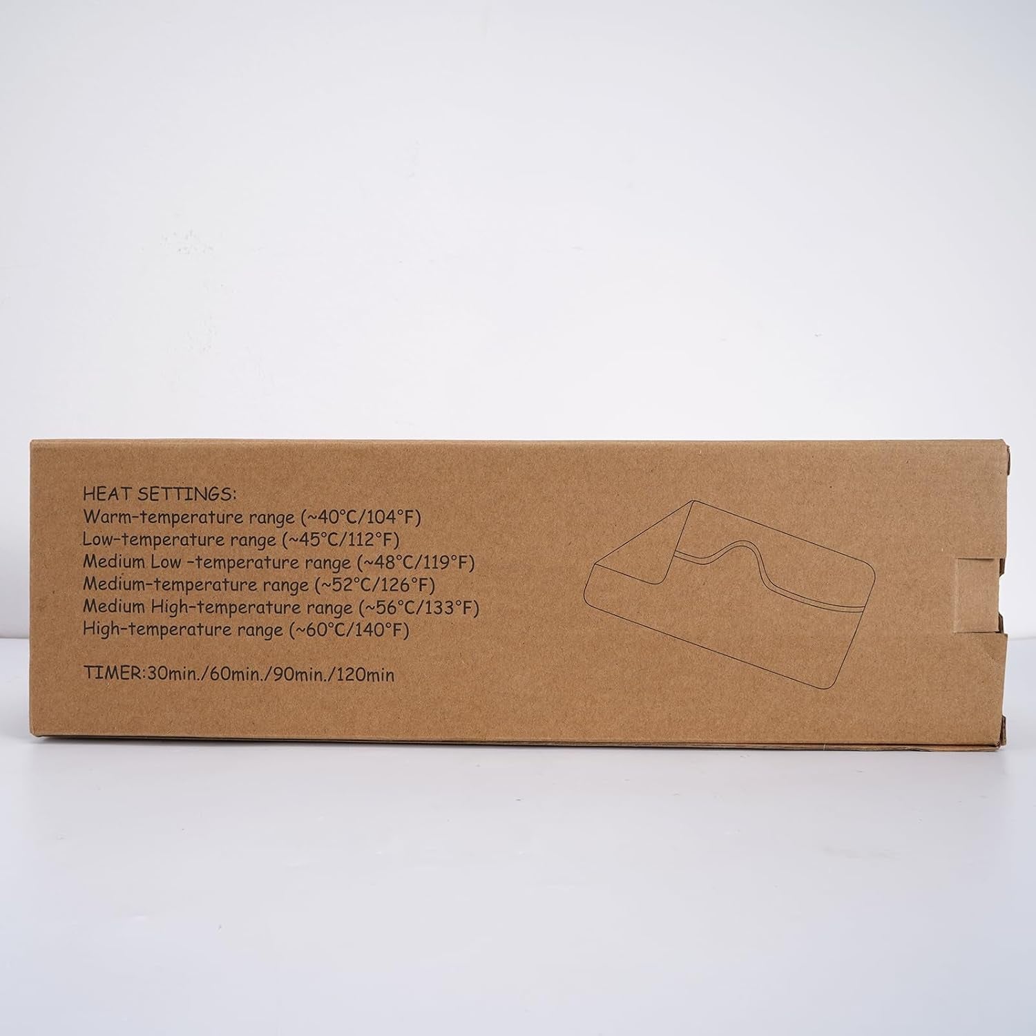 Electric Heated Foot Warmer, 74X40Cm Fast Heating Foot Warmer Pad, Washable Feet Warmer with 6 Levels Temp & 4 Timers, Fast Heating Pad for Back Pain Relief, Hands, Shoulders, Abdomen