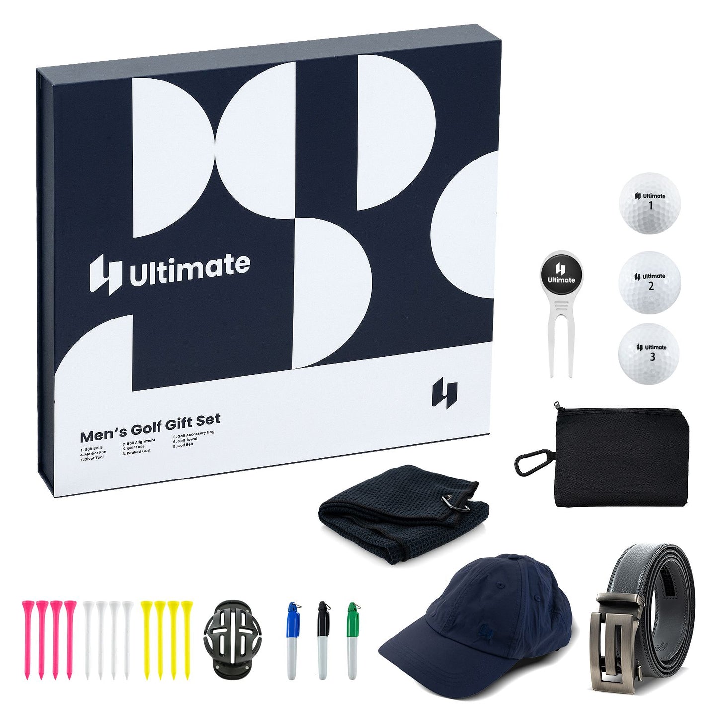 Premium Golf Accessories Gift Set for Men and Women