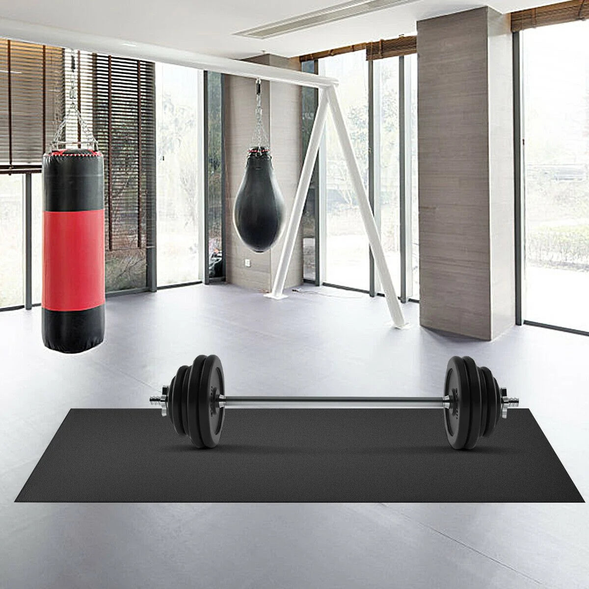 199Cm Waterproof Treadmill Mat to Protect Hard Floors or Carpets