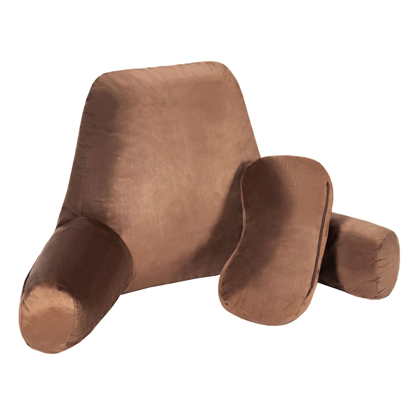 Extra Large Reading Pillow with Removable Neck Support