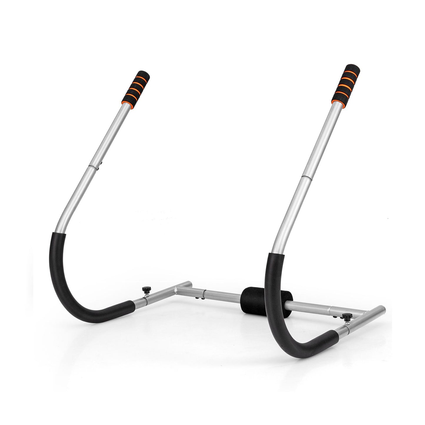 Foldable Ab Trainer with Padded Headrest and Handles for Whole Body Workout