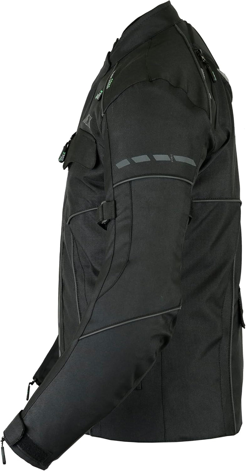 RIDEX CJ3 Cordura Motorcycle Jacket | Waterproof & Windproof Riding Jacket with CE-Approved Armour & Thermal Lining