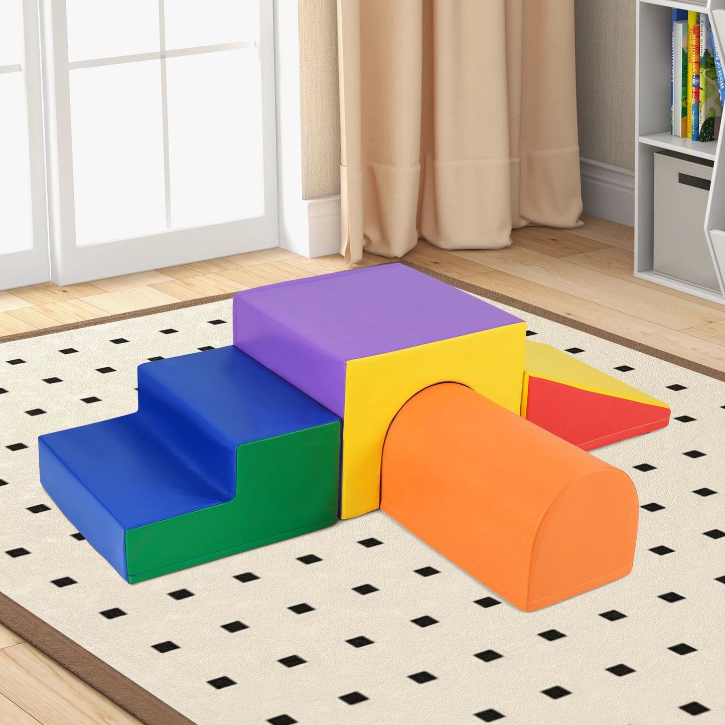 Infant and Toddler Climbing and Crawling Foam Block Play Set