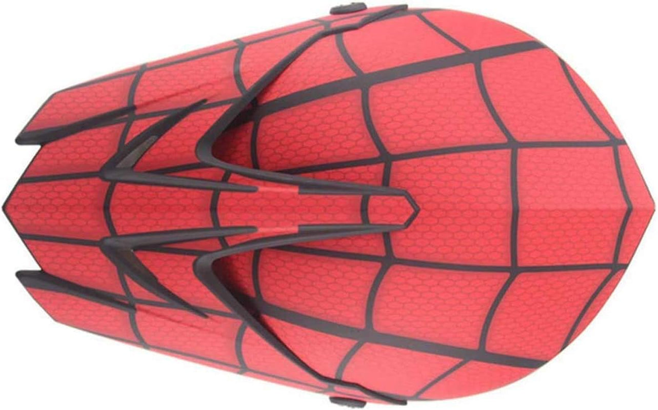 Full Face Red & Black Web Motocross Helmet Set – DOT Certified MTB MX ATV Dirt Bike Helmet with Goggles, Gloves & Mask | Adults & Youth Sizes