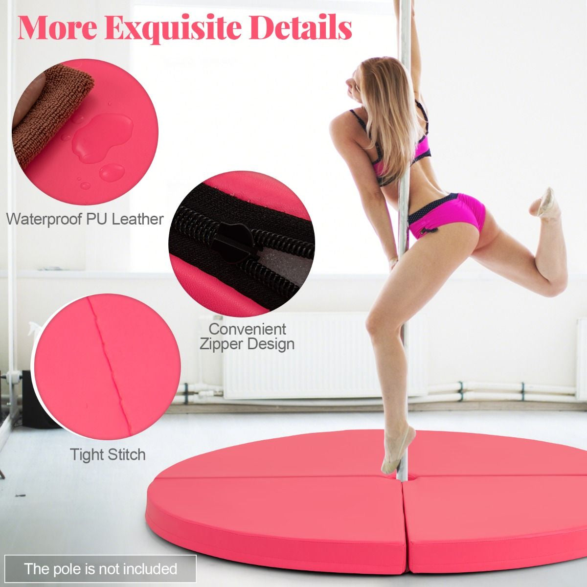 Professional Pole Dance Crash Mat with EPE Foam for Home and Gym Use