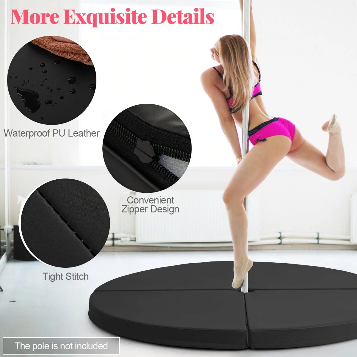 Professional Pole Dance Crash Mat with EPE Foam for Home and Gym Use