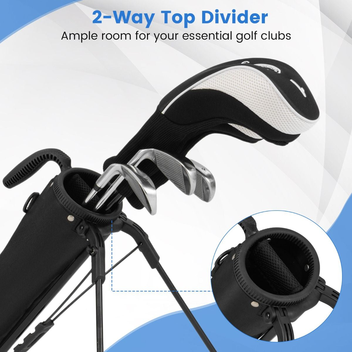 Premium Lightweight Golf Bag for Driving Range Use