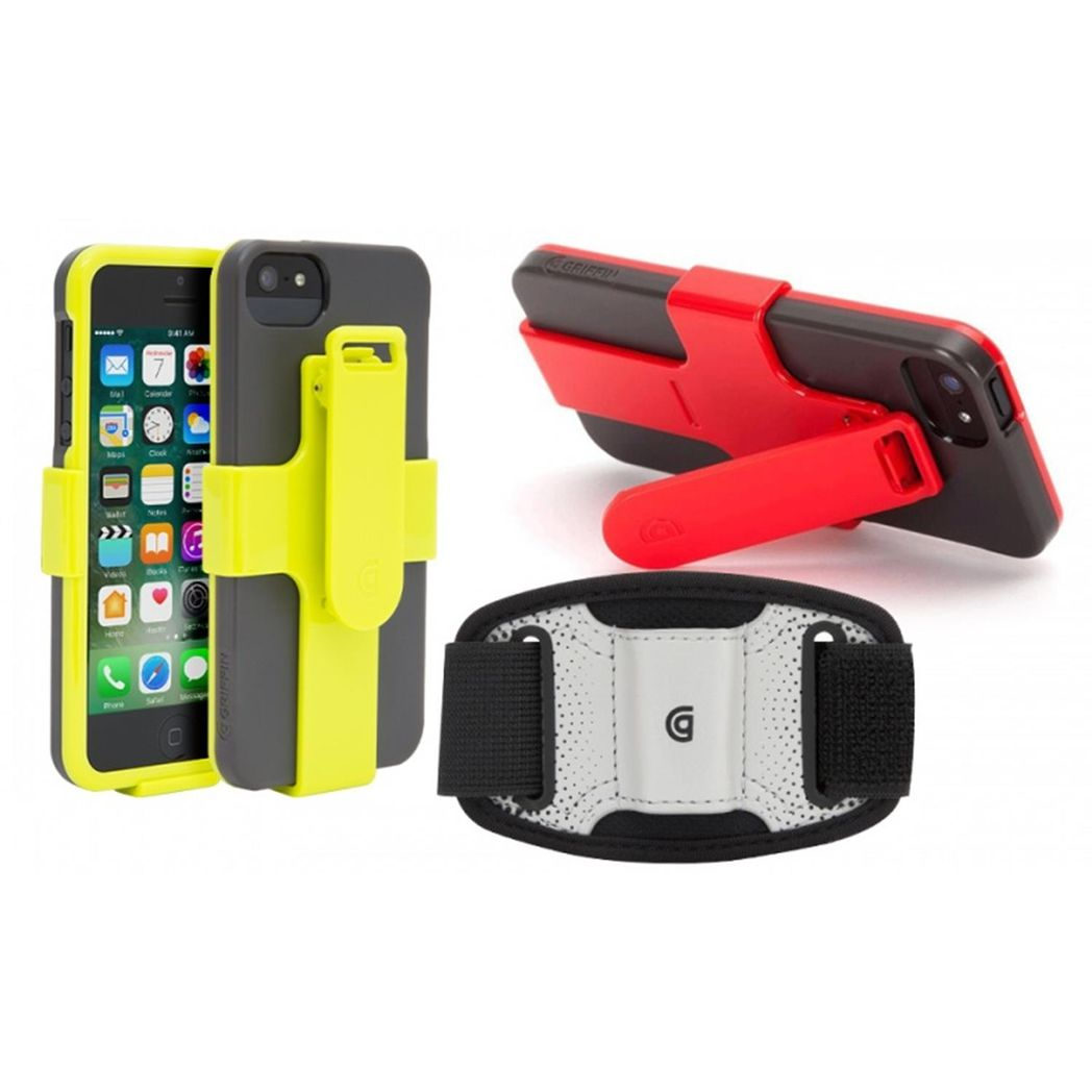 Griffin Ultra-Lightweight Fast-Clip Armband & Phone Case for iPhone 5/5s