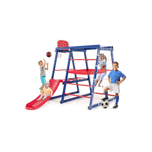 7-in-1 Jungle Gym Playset for Toddlers Aged 3-7