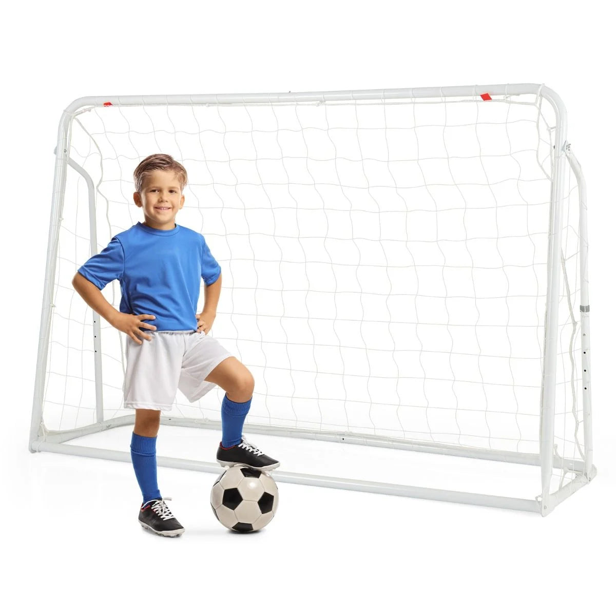 2-in-1 Soccer Rebounder and Goal for Children Aged 6 and Above