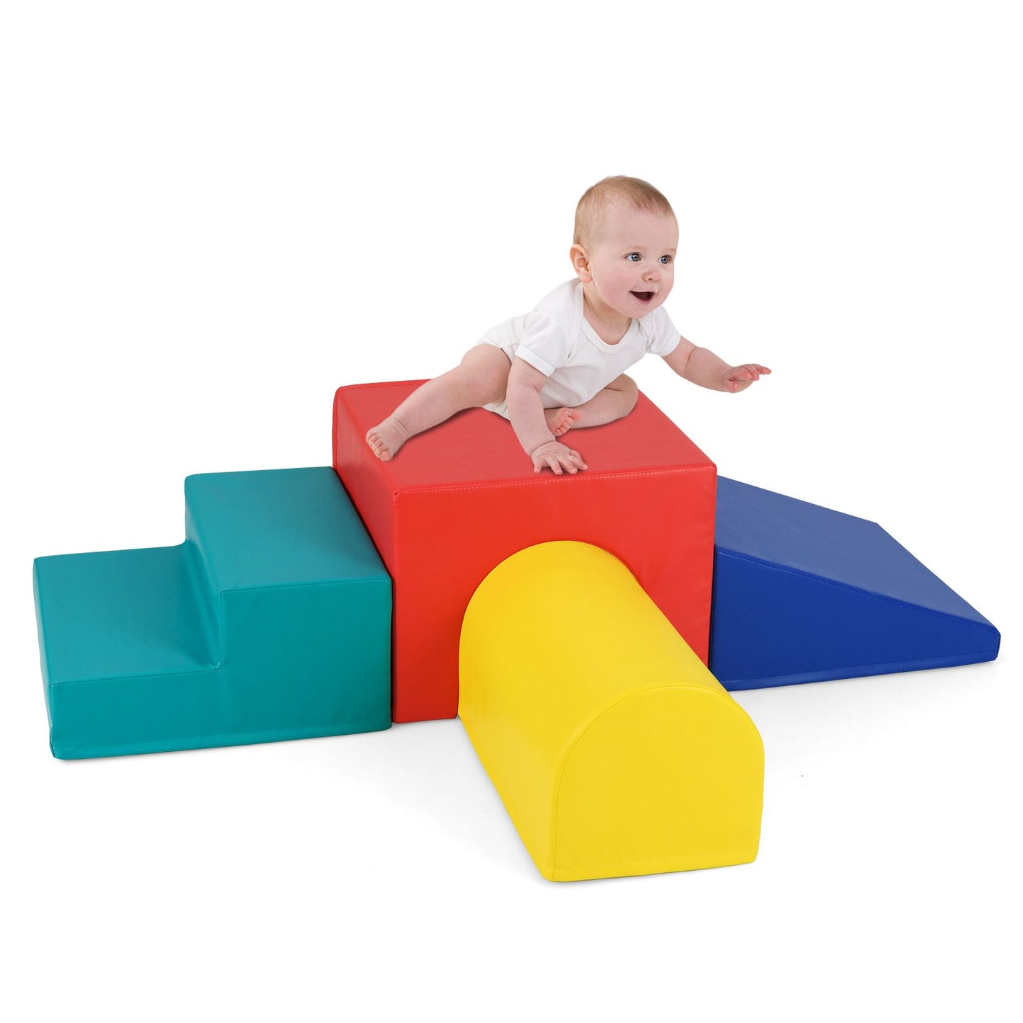 Infant and Toddler Climbing and Crawling Foam Block Play Set