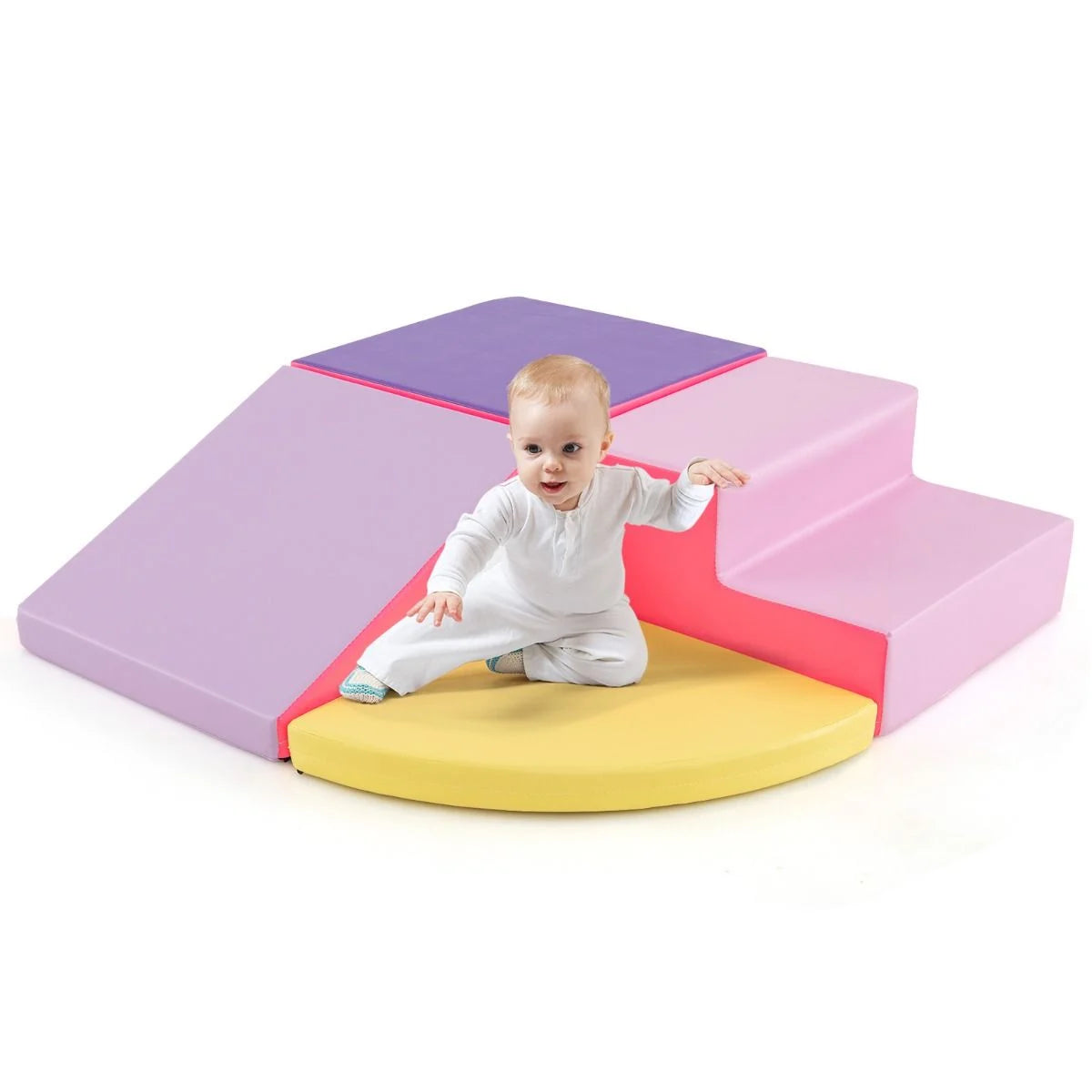 4-Piece Infant Foam Climbing and Crawling Play Set